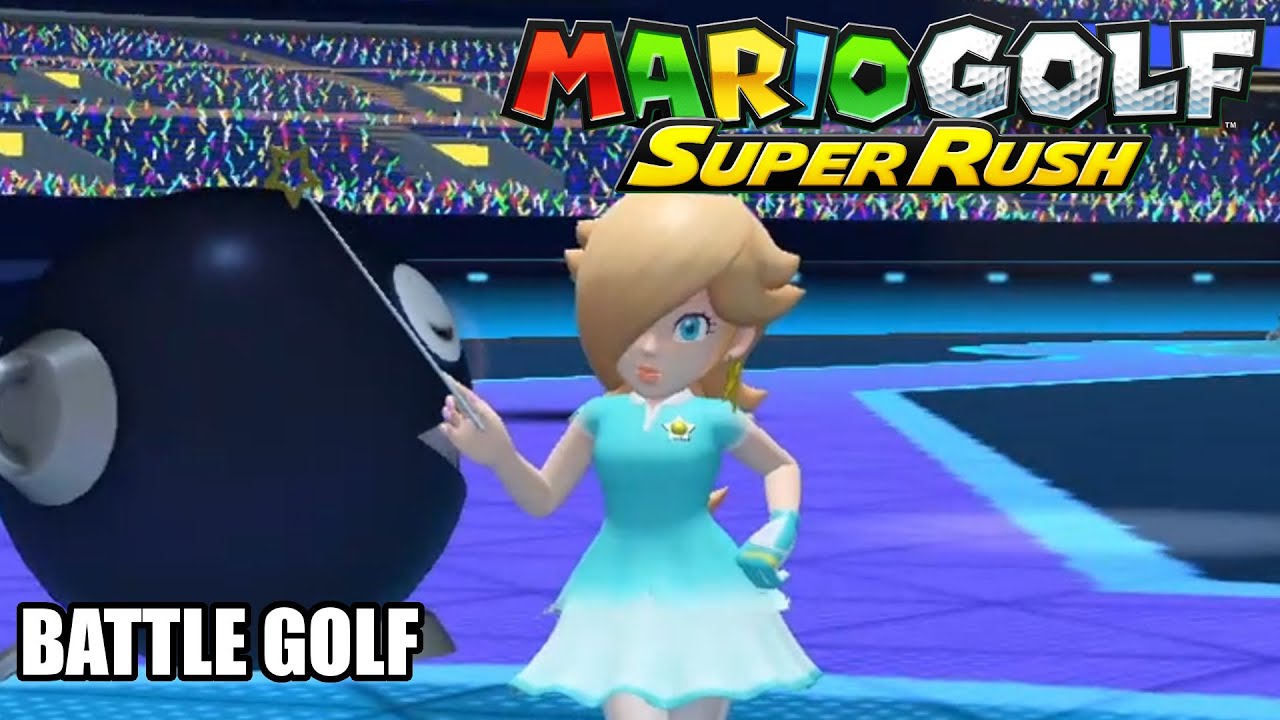 Mario Golf Super Rush - Battle Golf on Strategy Rush as Rosalina [Nintendo Switch]