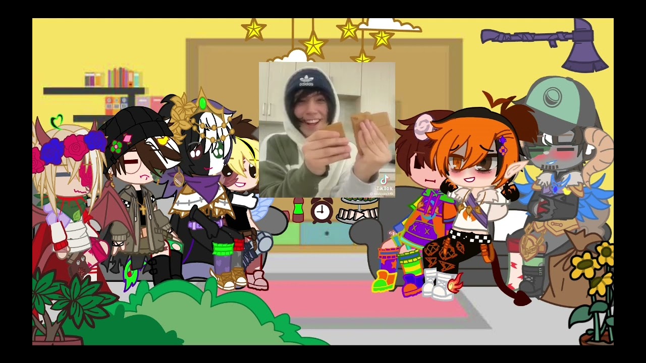 Dream smp people react to c!pumpkin duo||read the community post@ArachnophobiaOG