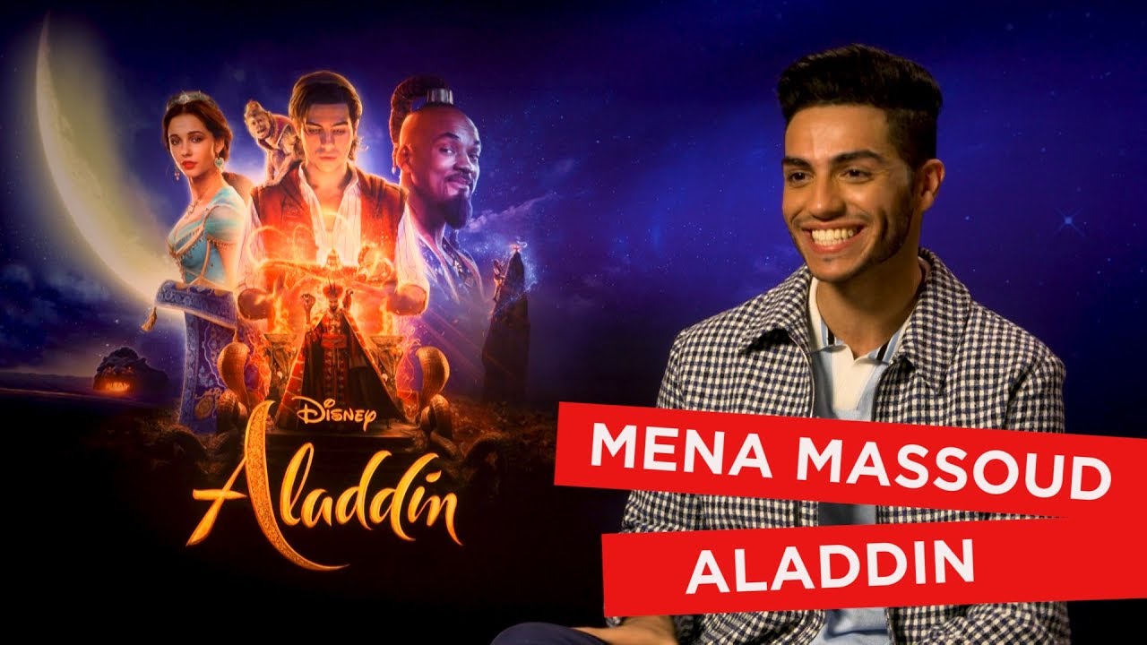 'I've got no game!' Mena Massoud recalls his first kiss