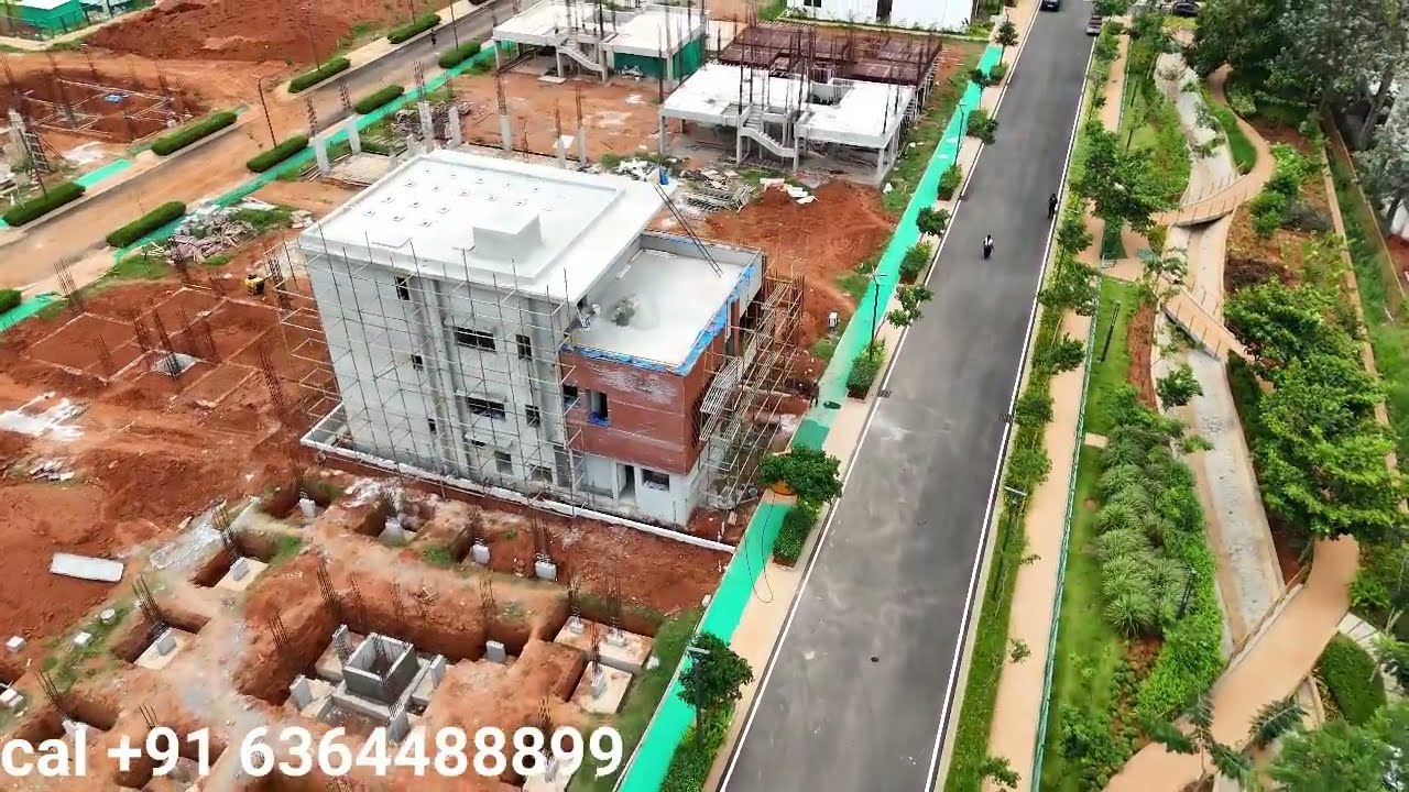 Mid Summer Rain by Capstone | 4 BHK Bungalows villas @ ₹5.95 Cr | Devanahalli Bangalore | 6364488899