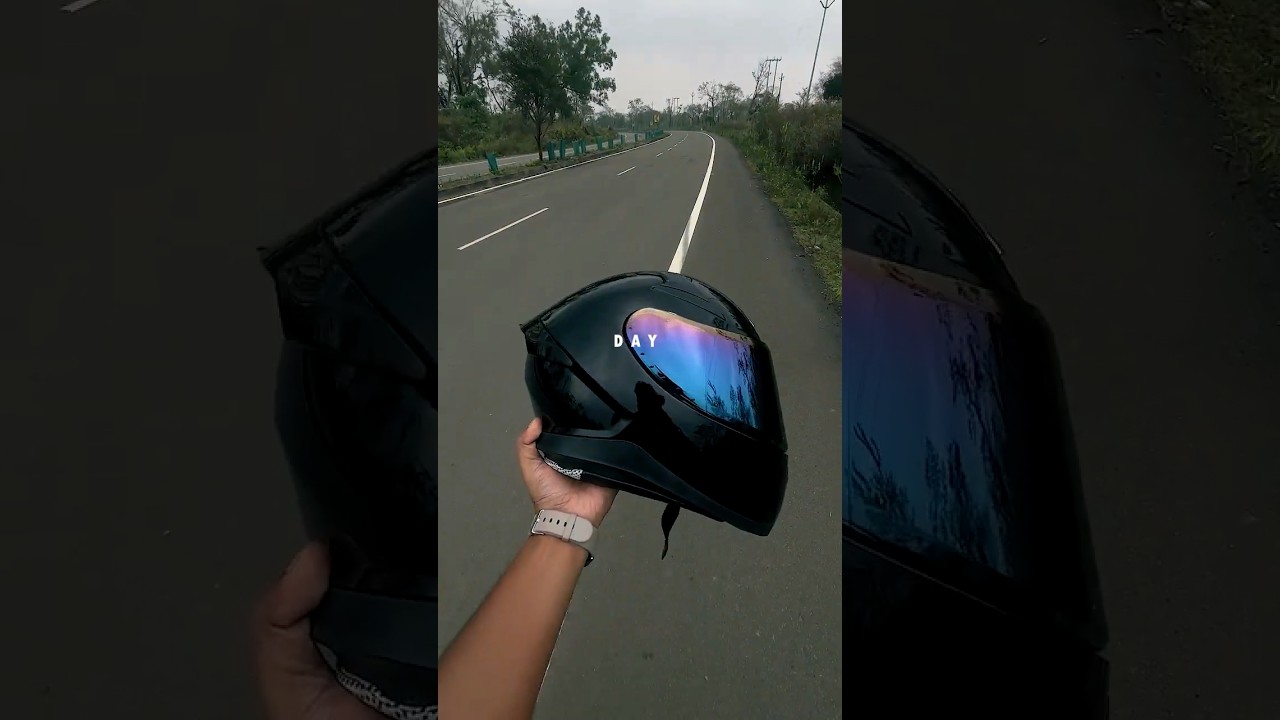 Night Vision Helmet Visor 🔥 Perfect for Day & Night Riding