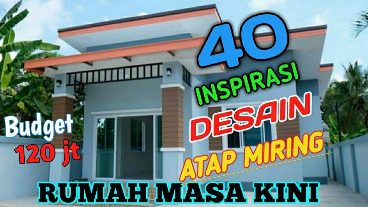 Desain Rumah Atap Miring Inspirasi Untuk Bangun Rumah