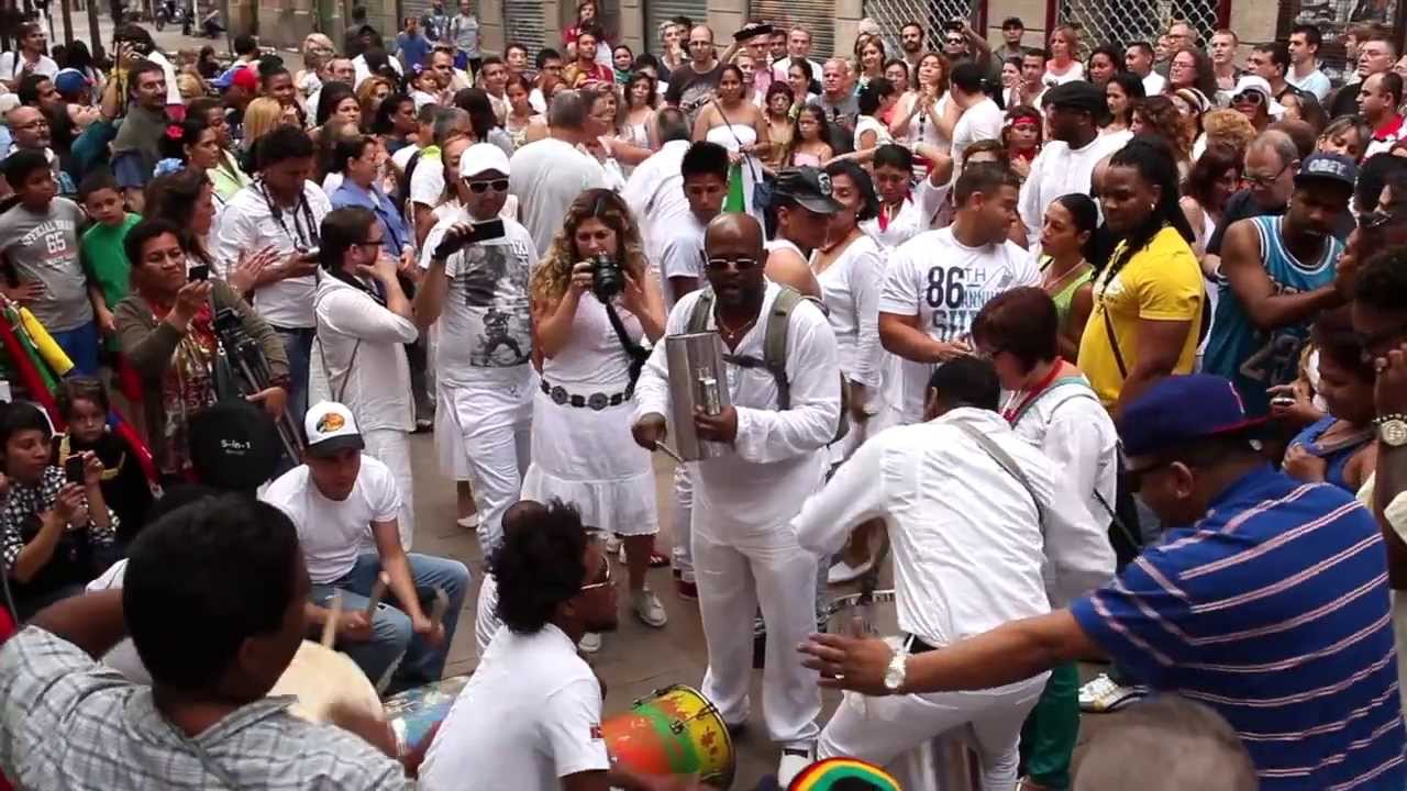 Tambores de San Juan (Venezuela) en Barcelona España - 23 de junio de 2013