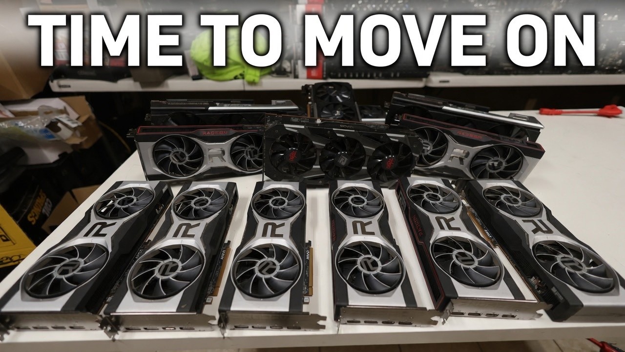 I'm DONE with all AMD GPUs for Mining.