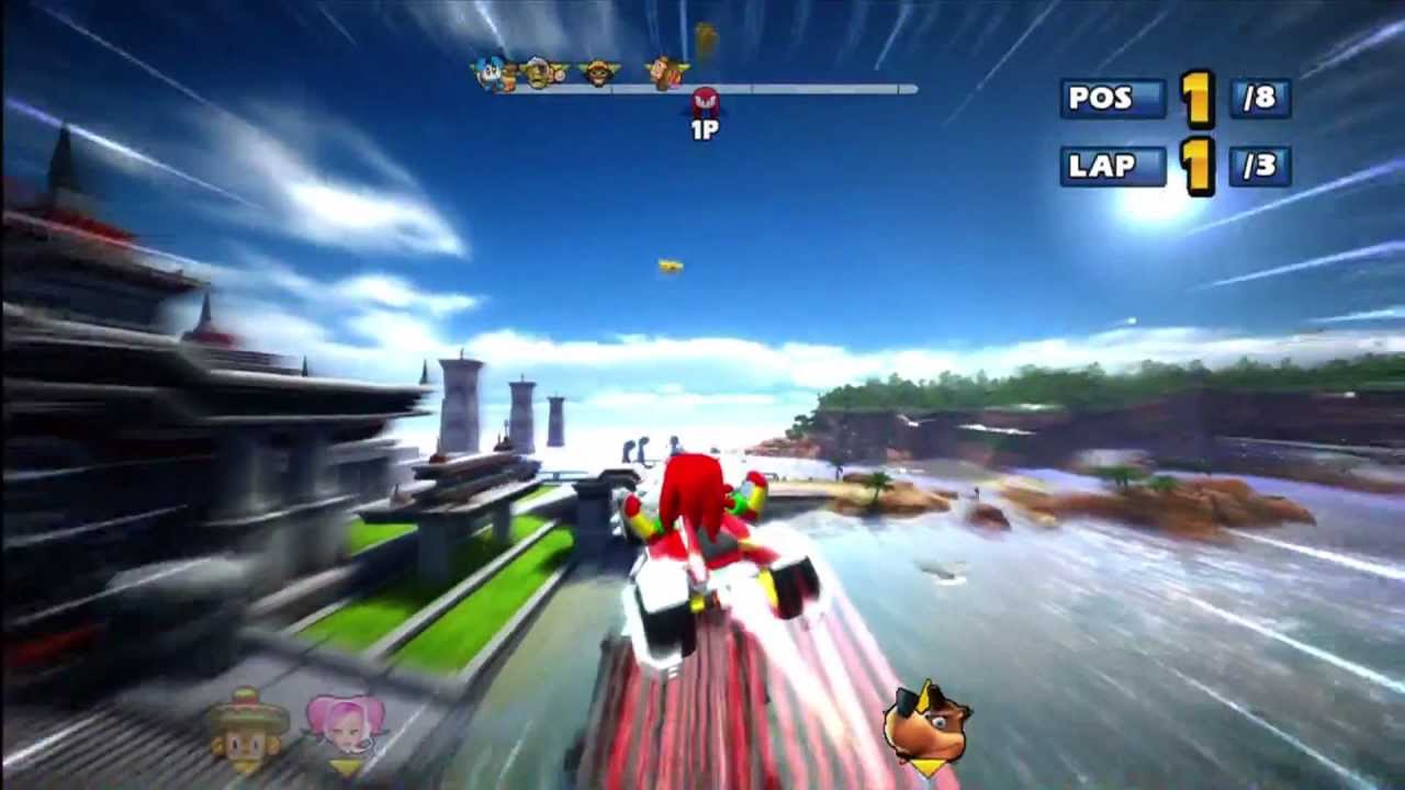 Sonic & SEGA All Stars Racing: Lost Palace [1080 HD]