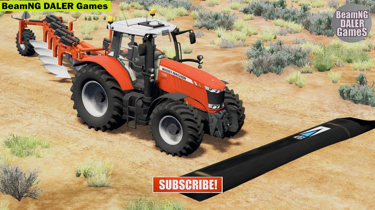 Cars vs Massive Magic Color Speed Bumps #448 BeamNG DALER Games BeamNG.Drive