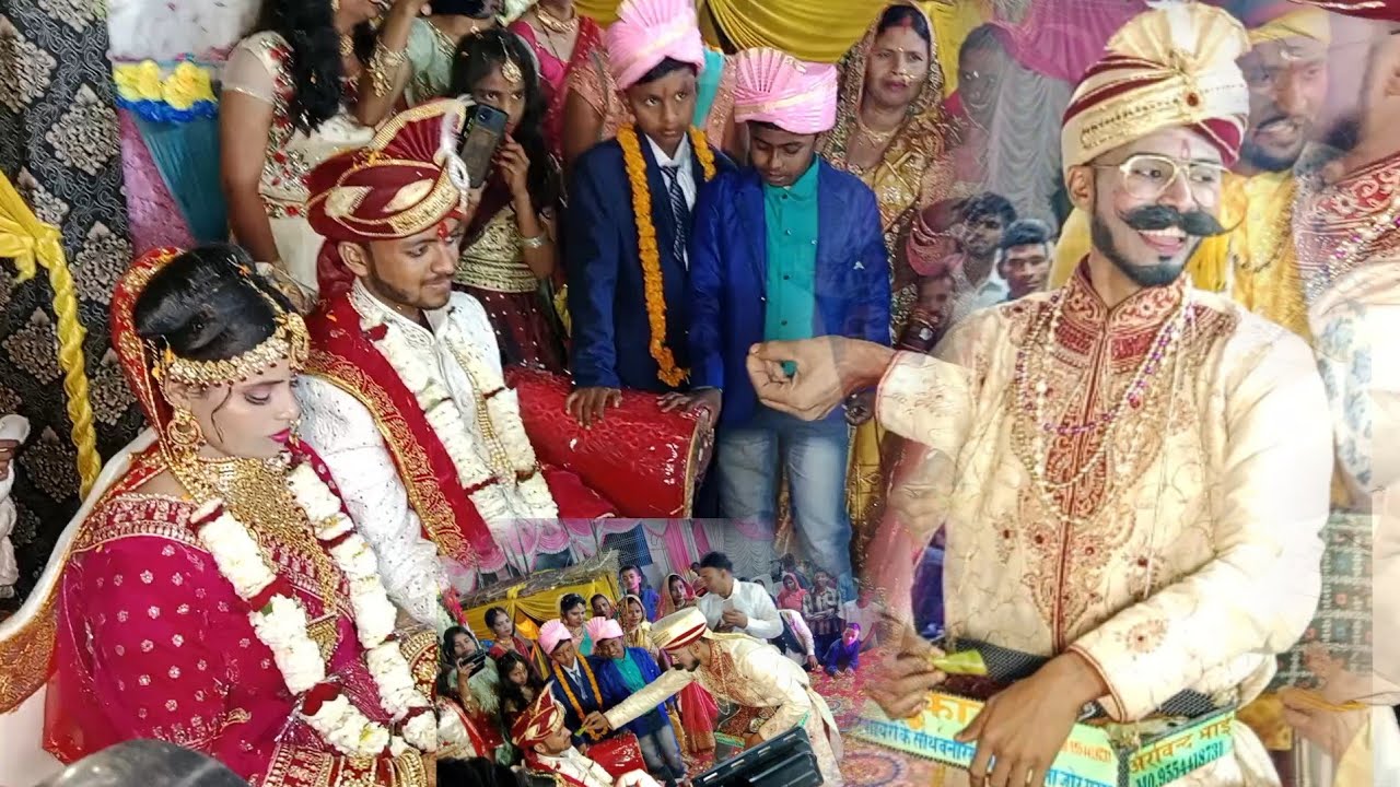दुल्हे को न्यू स्टाईल में पान खिलाया**सब दीवाने हो गए #दुल्हे का सेहरा jhankar group chanajor garam