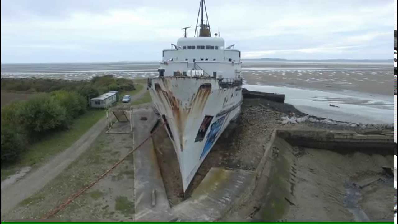 Thurstaston wirral & ghost ship 4K ultra HD !