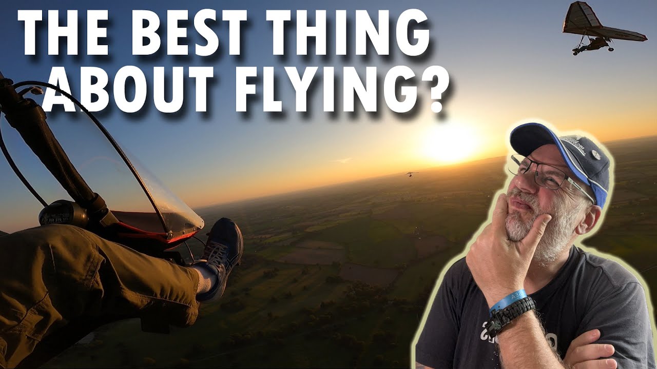 Revealing the best part of Microlight flying in the UK.
