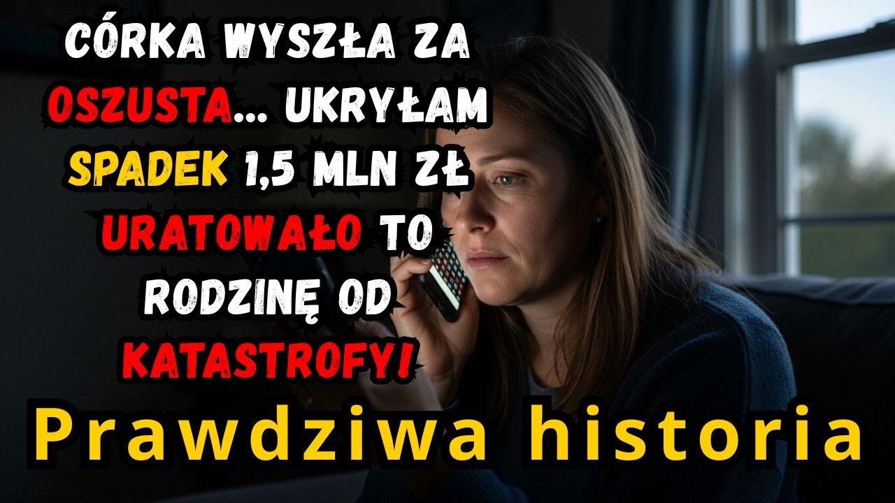 Ukryłam przed córką spadek 1,5 MLN zł... Zięć przyszedł z FAŁSZYWYM NOTARIUSZEM! 😱