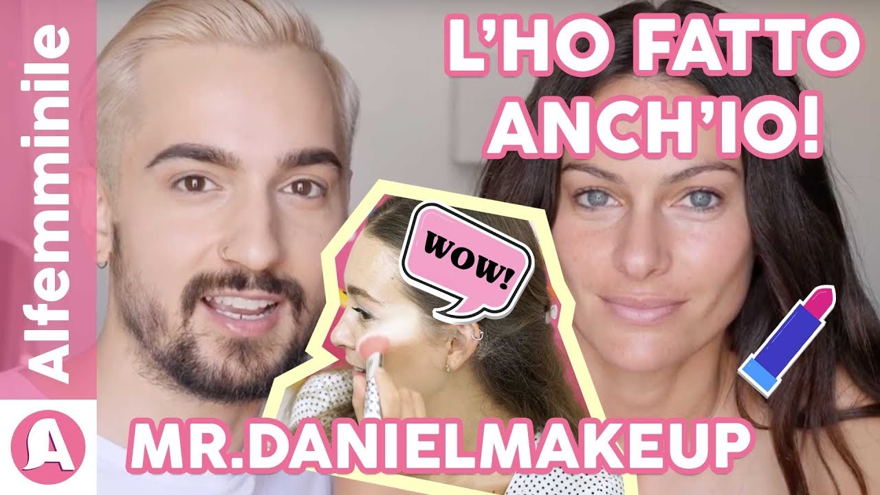 MrDANIELMAKEUP! MI TRUCCO seguendo il tutorial con PAOLA TURANI
