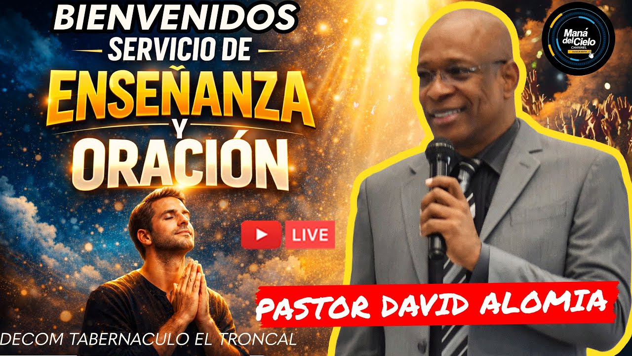 🔴EN VIVO 2026🔴PASTOR DAVID ALOMIA🔴SERVICIO DE ENSEÑANZA Y ORACIÓN💥 IPUC TABERNACULO EL TRONCAL CALI🔥