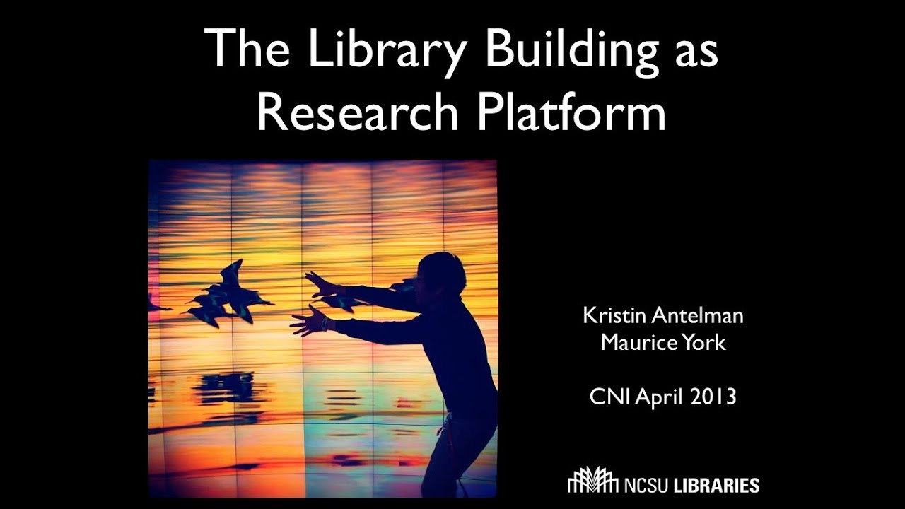 CNI: The Library Building as Research Platform