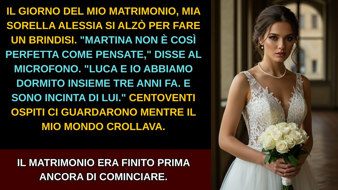 Il giorno del mio matrimonio, mia sorella rivelò un segreto che distrusse la cerimonia.