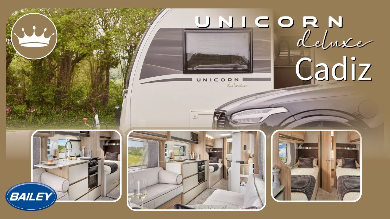 Caravan tour: Bailey Unicorn Deluxe Cadiz (2026)