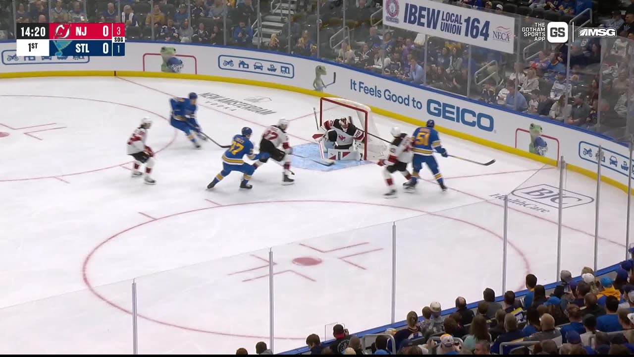 Jacob Markstrom 1st Regulation Period Top Goalie Saves