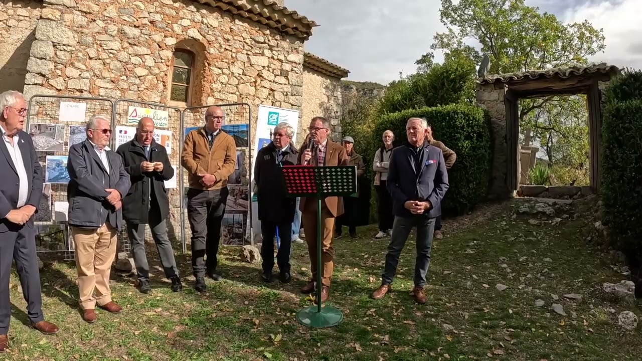 Saint-Julien-du-Verdon : une triple inauguration pour préserver l’âme du village