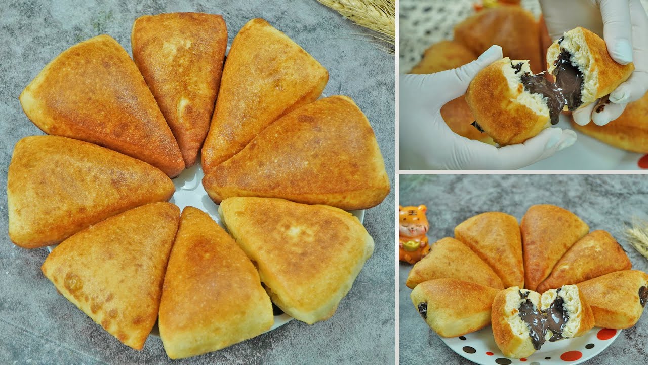 [Chocolate Bread] Nutritious breakfast with super delicious melted chocolate bread