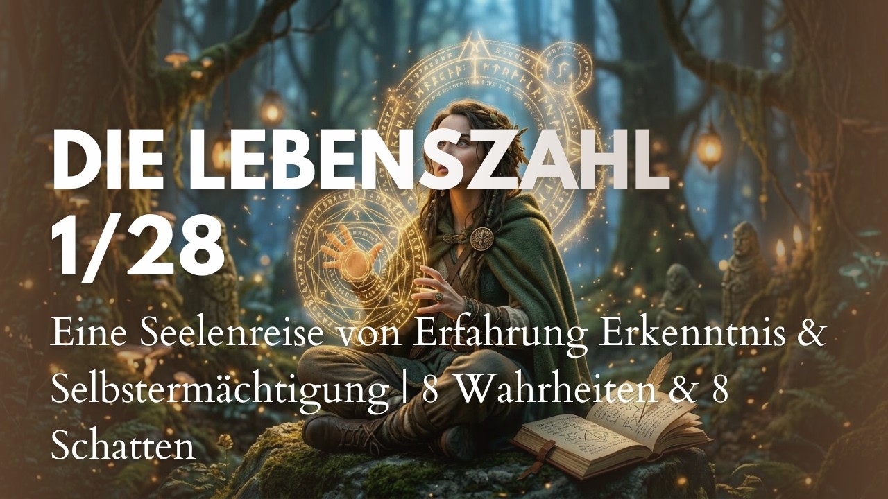 Die Lebenszahl 28/10/1 eine Seelenreise  von Erfahrung über Erkenntnis hin zu Selbstermächtigung