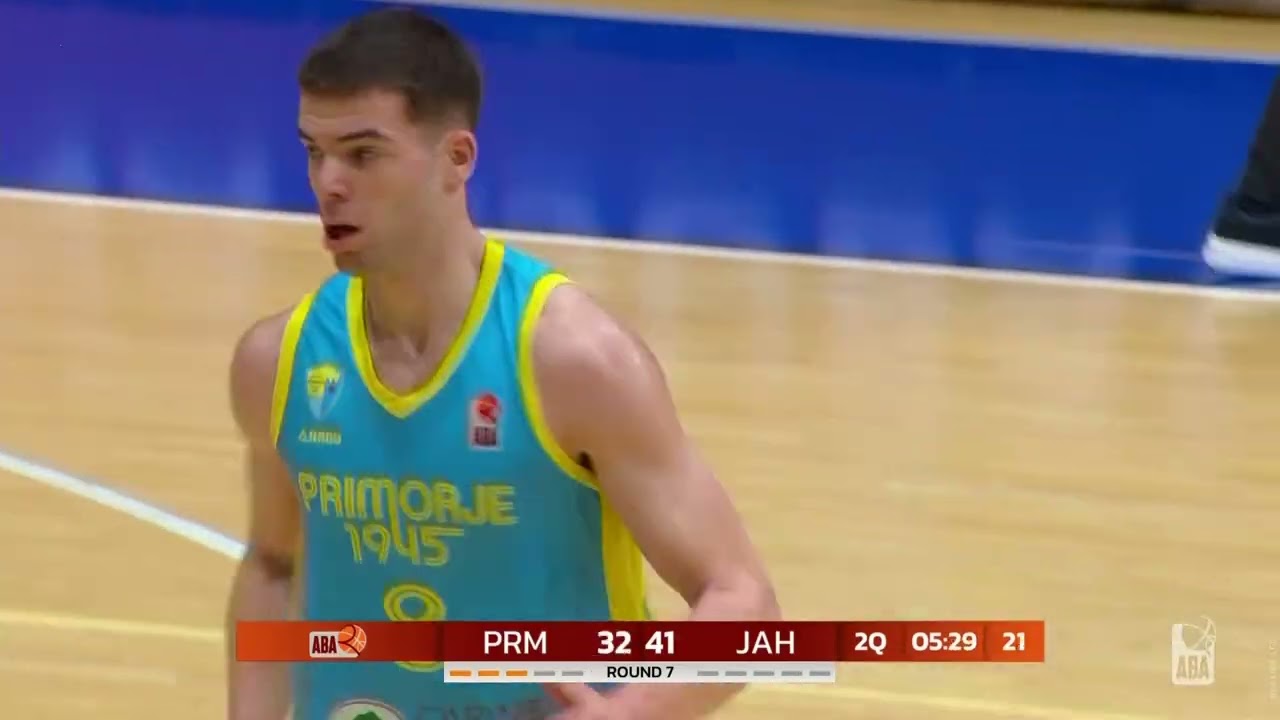 ABA League 2 2025/26 highlights, Round 7: Primorje 1945 – Jahorina Pale (4.2.2026)