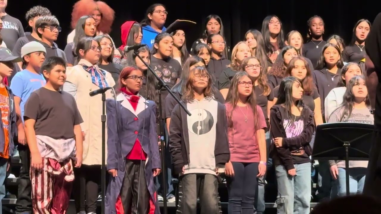 Sophia’s 7th grade Choir Performance (Rogers MS)