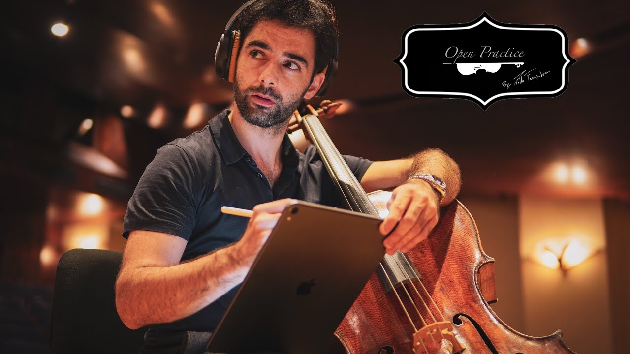 HOW I practice TCHAIKOVSKY,  Rococo /Open Practice Ep.2/ Tchaikovsky, Tema- Var 1-2 (SUBS ESP)