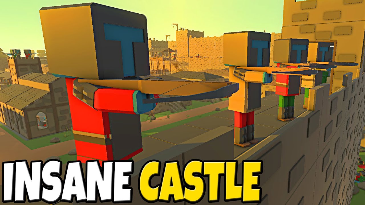 Massive Medieval CASTLE WALLS Defense! - Ancient Warfare 3: Battle Simulator