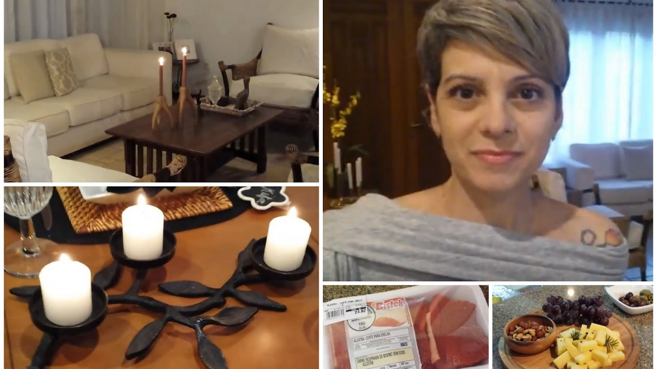 Recebendo amigos | VLOG - Um dia comigo - Preparativos - Mesa posta + Casa arrumada