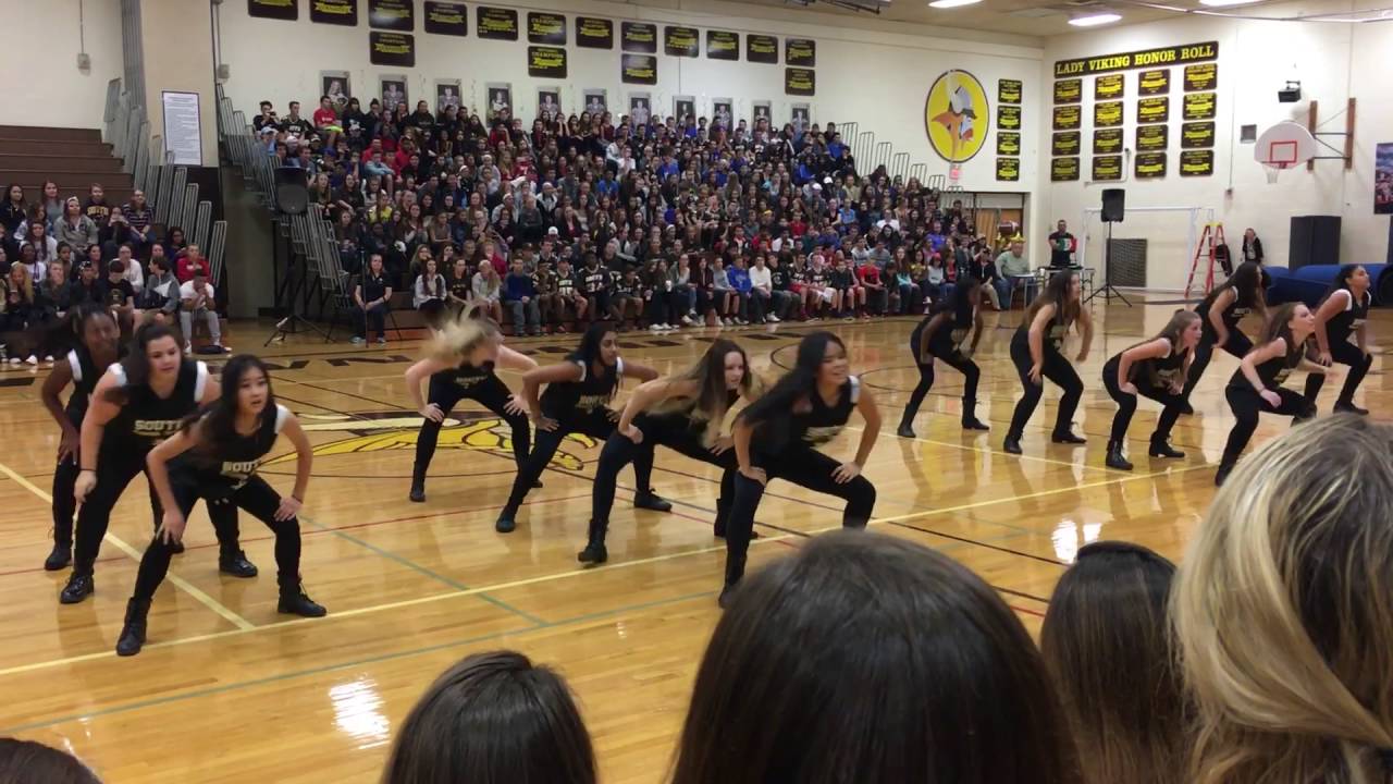 CHSS Pep Rally Hip Hop Dance Team 2016