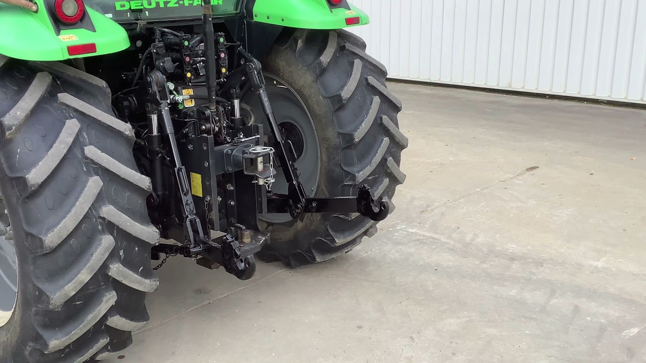 2016 Deutz-Fahr 5120C 4WD Agricultural Tractor I St Aubin, France Auction - 7 & 8 December