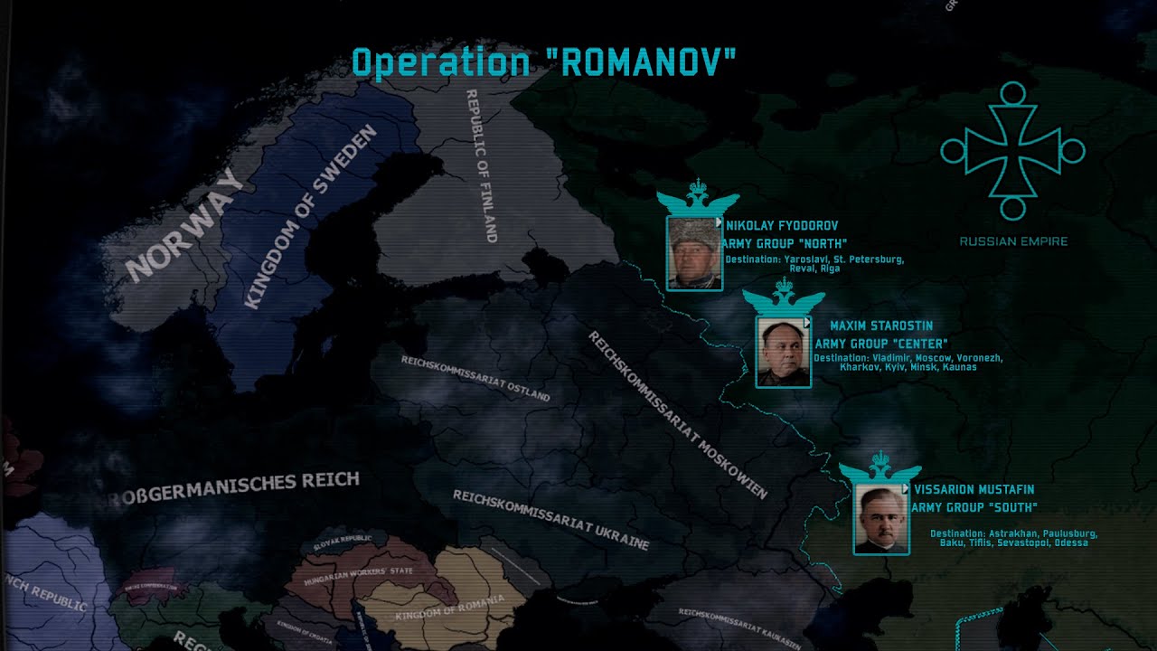 Second West Russian War - Operation Romanov