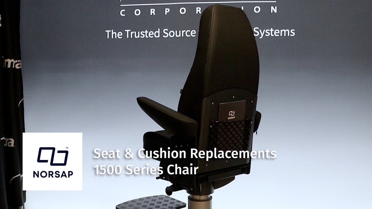 How to Replace Seat & Cushions on a Norsap 1500 Series Chair