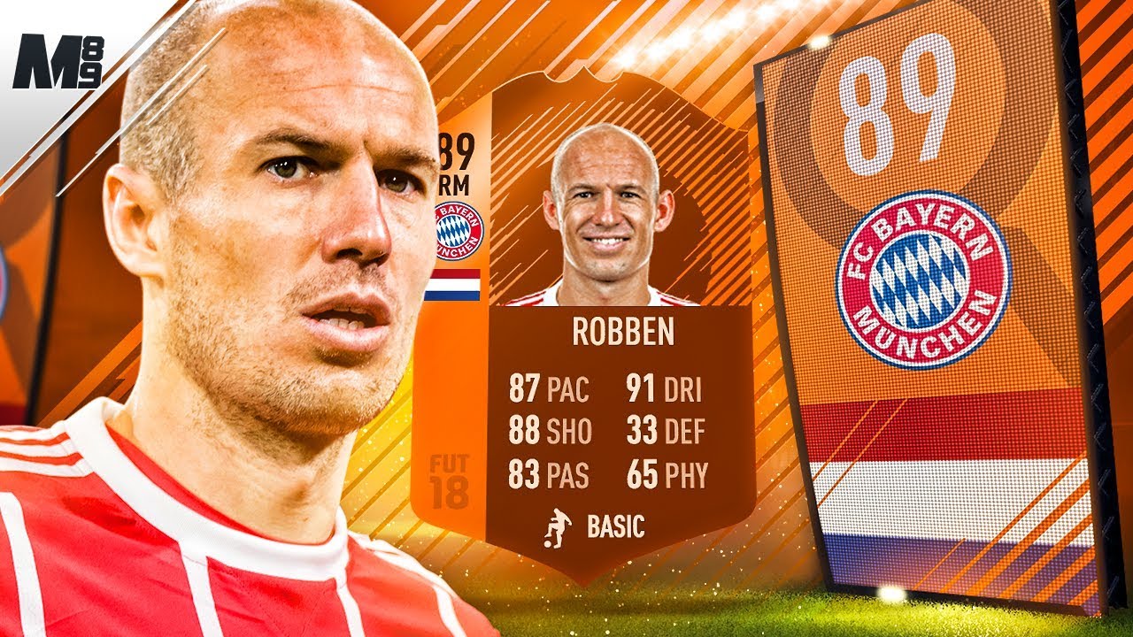 FIFA 18 MOTM ROBBEN REVIEW | 89 MOTM ROBBEN PLAYER REVIEW | FIFA 18 ULTIMATE TEAM