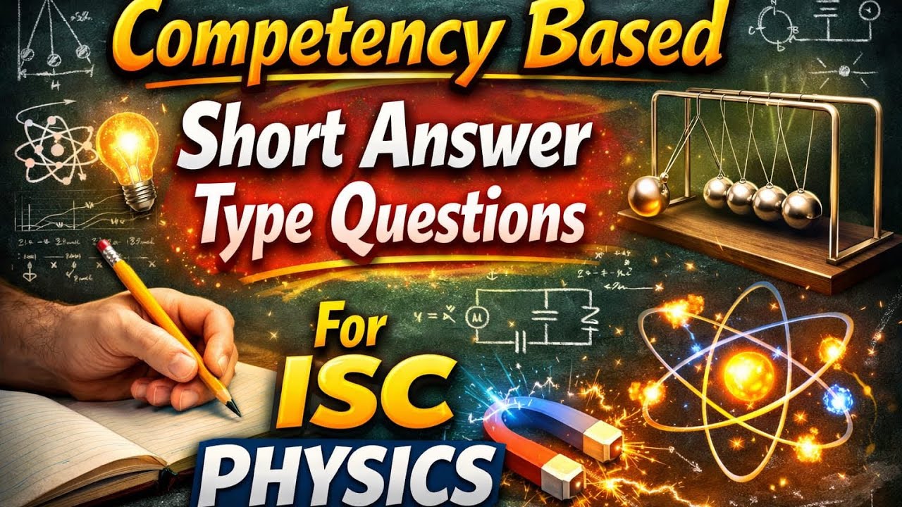 Competency based question isc physics 