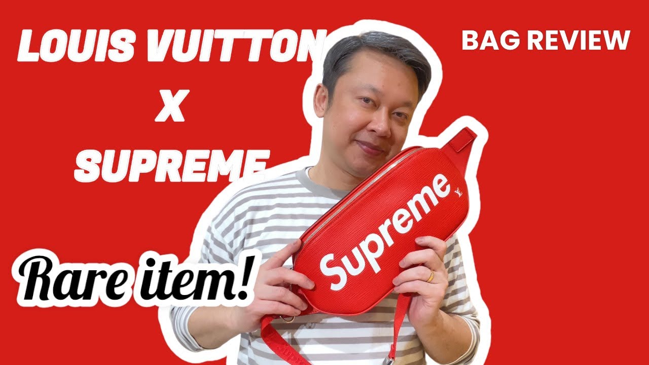 REVIEW LOUIS VUITTON X SUPREME BUMBAG