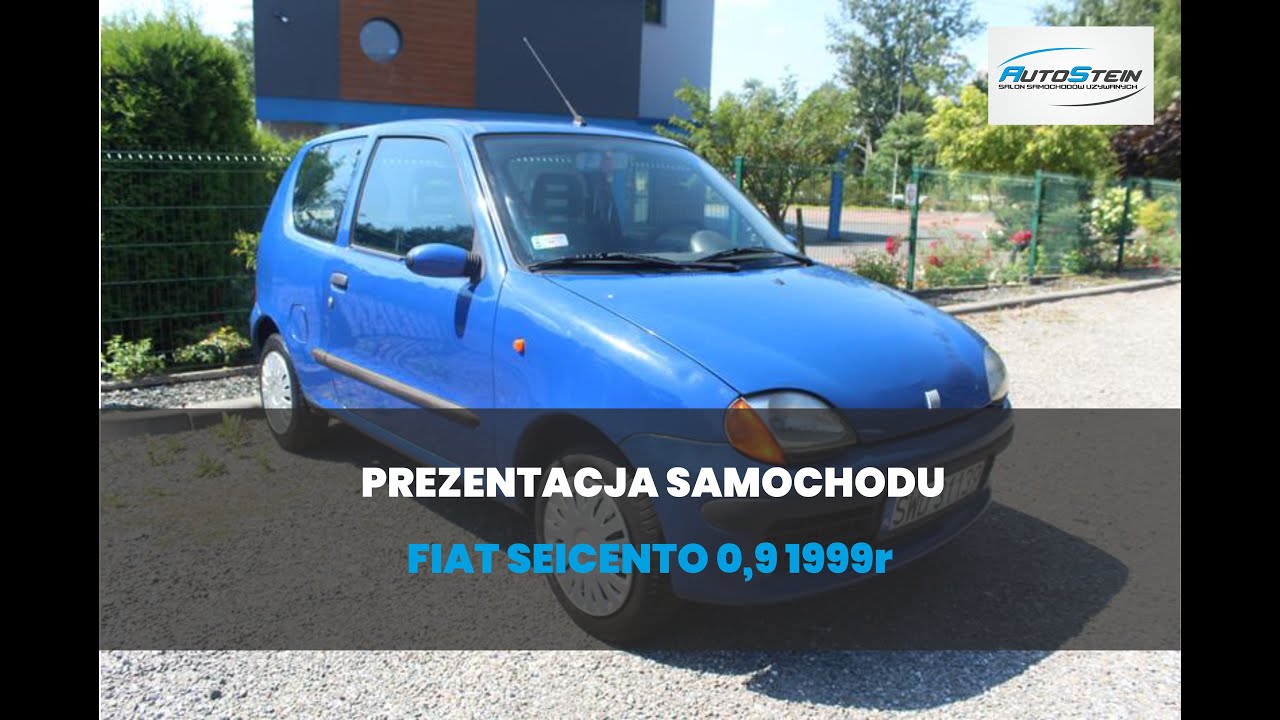 Fiat Seicento 99r - Prezentacja samochodu AutoStein