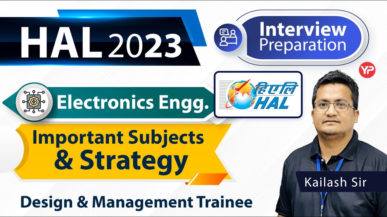 Detailed strategy & Important subjects to be prepared for HAL ECE MT, DT Interviews 2023 Electronics