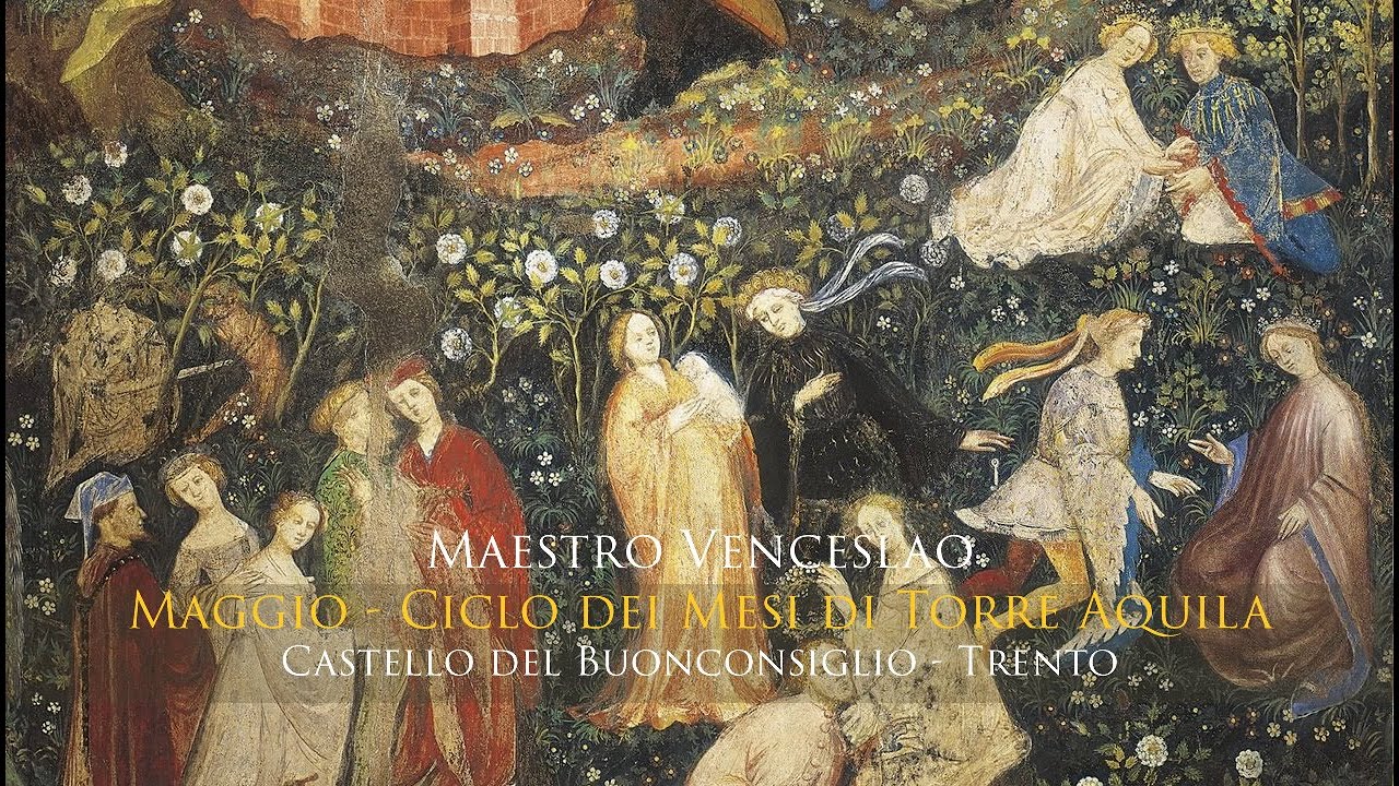 Maestro Venceslao - Maggio nel Ciclo dei Mesi di Torre Aquila