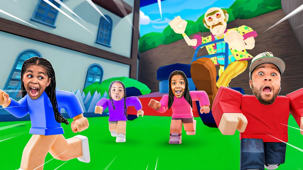 🚨 ESCAPING EVIL STEPDAD in Roblox! | The Sales Family Gaming 🚨