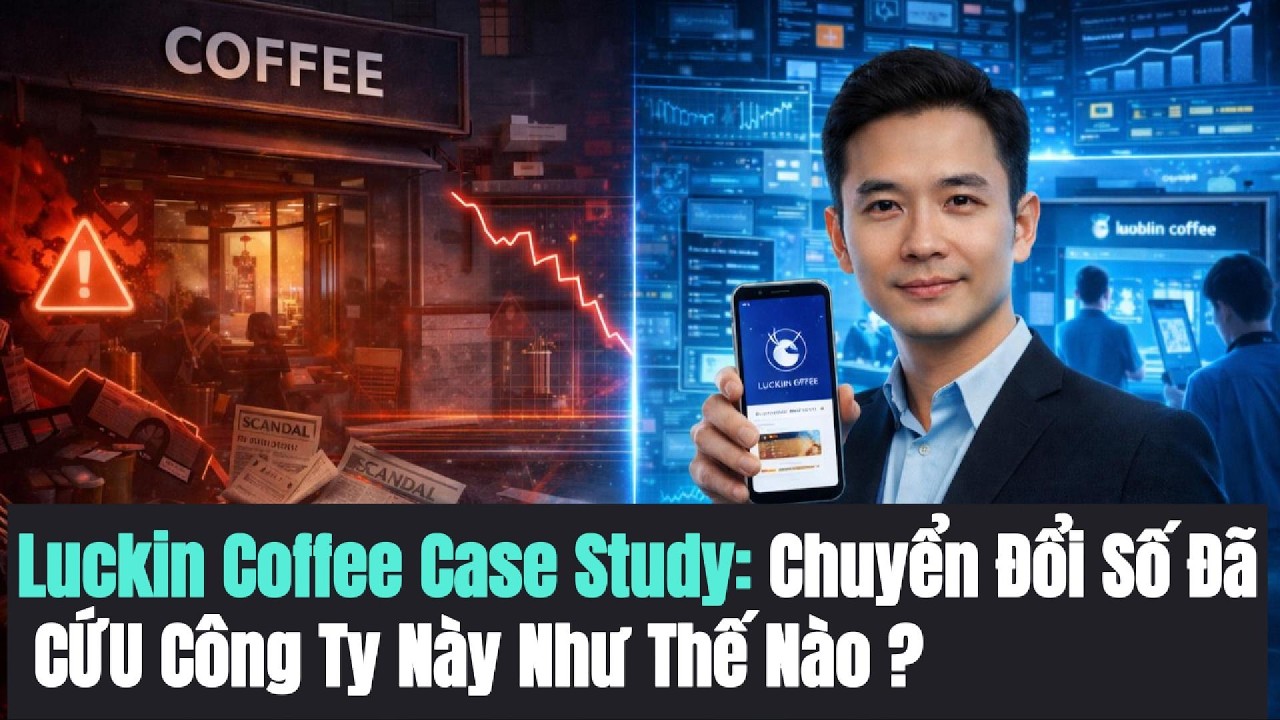 Luckin Coffee Case Study: Chuyển Đổi Số Đã Cứu Công Ty Này Như Thế Nào ? #digitaltransformation
