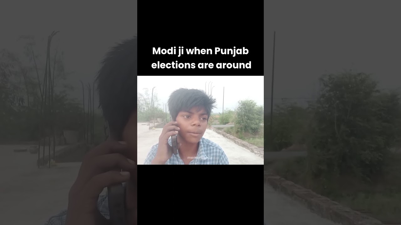 Modi in Punjab Election #mememandir