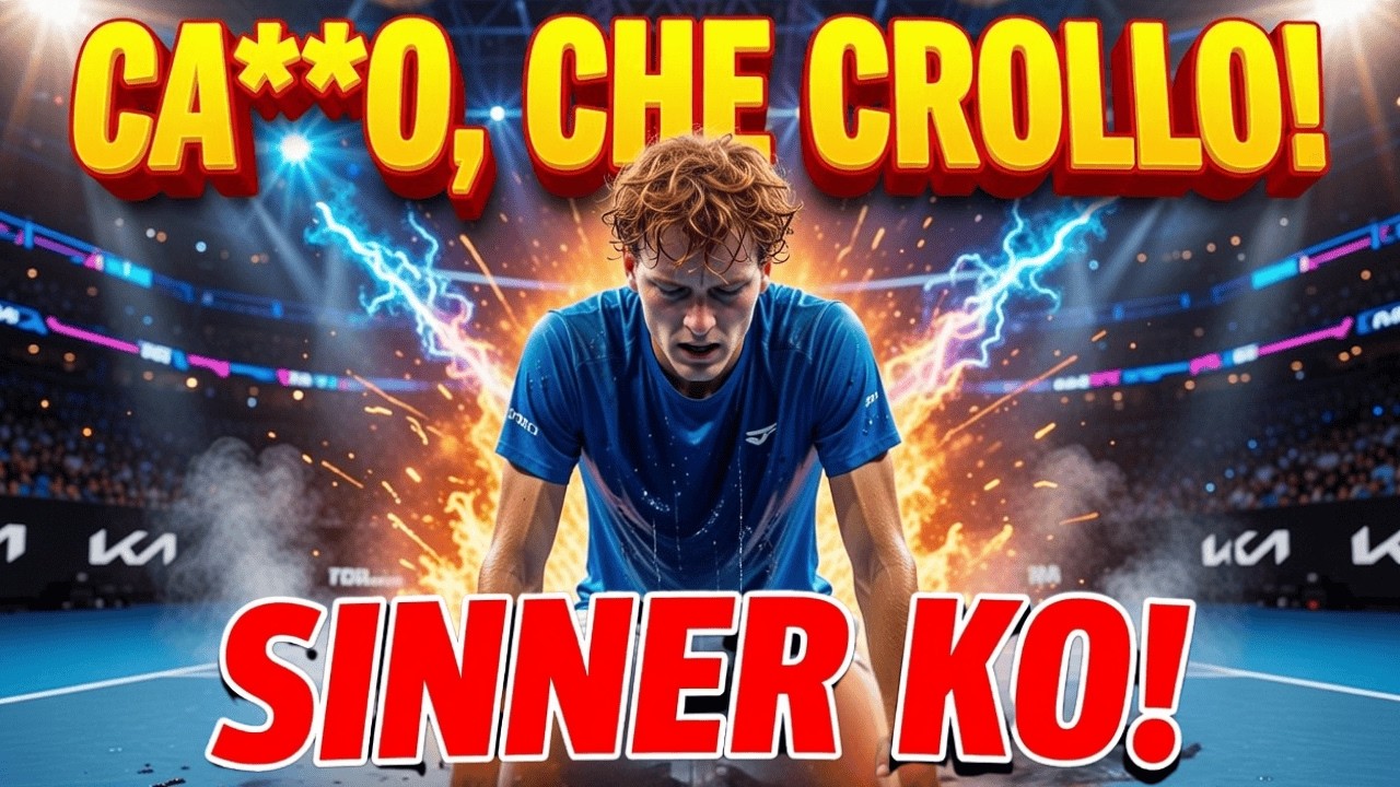 ULTIMA ORA - SINNER IN CRISI TOTALE! 