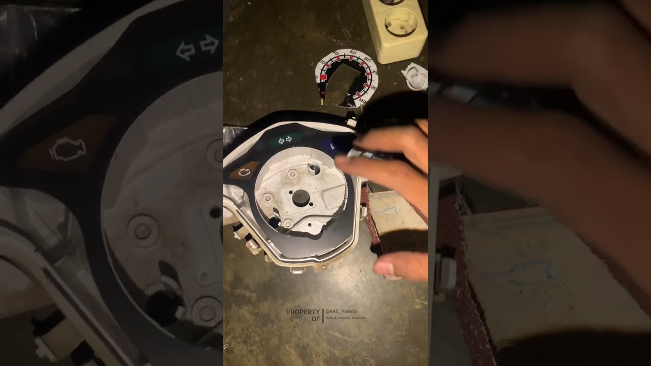 Pasang Speedometer Babon di Beat FI 100% Berhasil