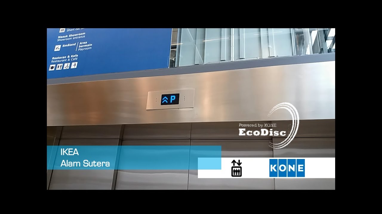 HUGE KONE TranSys Elevator at IKEA Alam Sutera, Tangerang (P-G)