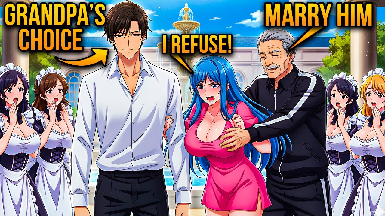 Her GRANDPA Forces Her to Marry a “NOBODY”, But He’s the STRONGEST MAN ALIVE! - Manhwa Recap