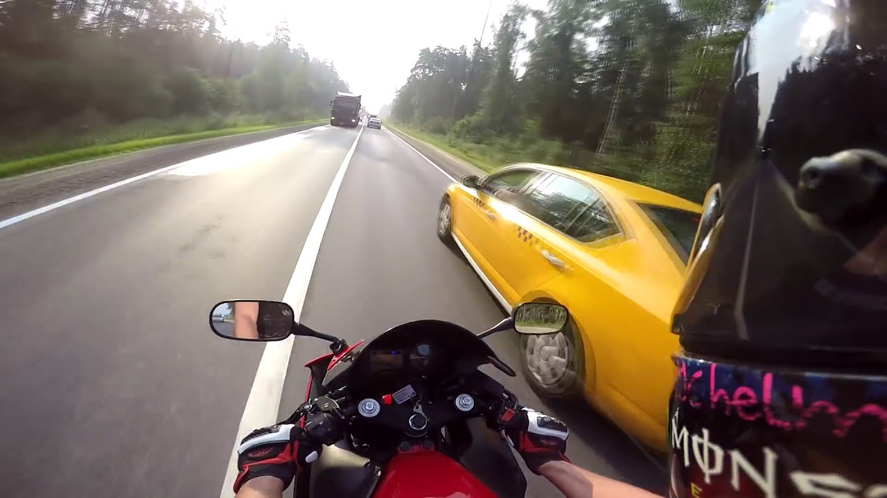 CBR 600 F4I на работу