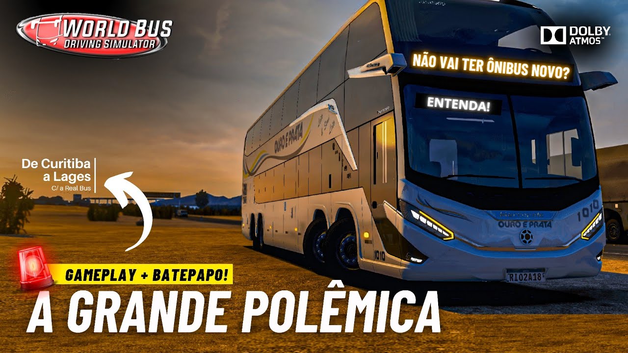 🤔 A POLÊMICA DO WORLD BUS DRIVING SIMULATOR | DYNAMIC GAMES