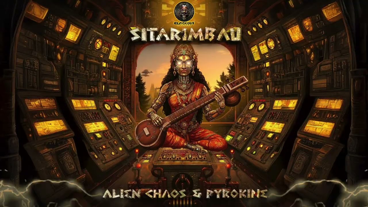 Alien Chaos & Pyrokine &ndash; Sitarimbau | Hitech Psytrance | Black Out Records