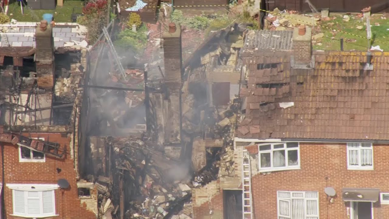 Ashford house explosion: Gas blast in Kent injures seven