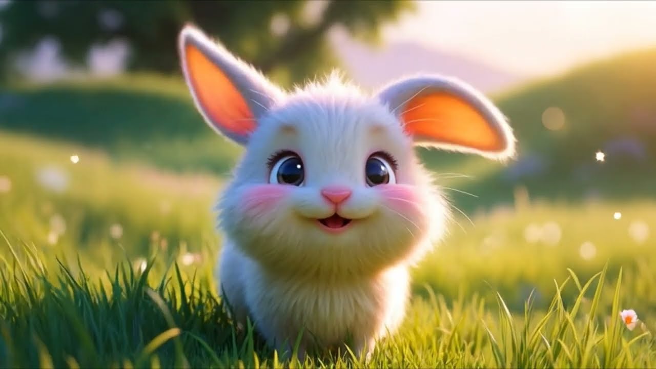 Hop Hop Bunny 🐰 | Sweet Calm Nursery Rhyme
